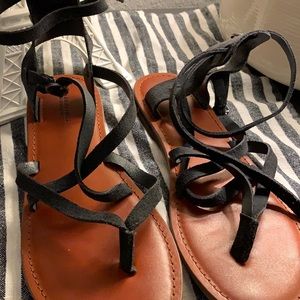 Gently Used American Eagle Sandals Size 7